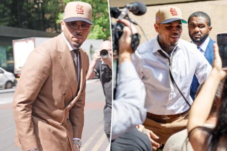 Chris Brown pleads guilty in nightclub attack case after smashing bottle on producer’s head