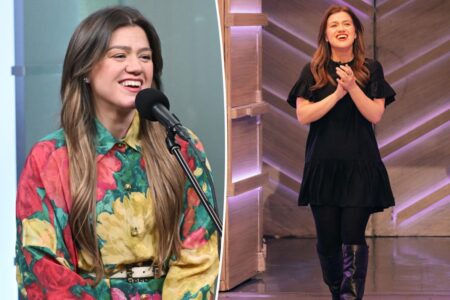 Kelly Clarkson jokes about getting fired by NBC after ending talk show