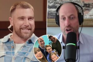 Travis Kelce, Prince William detail meeting at Taylor Swift’s concert on ‘New Heights’ podcast