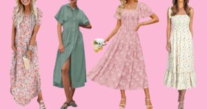 4 Pretty Dress Trends That Fashion People Can’t Stop Wearing During the Summer Months