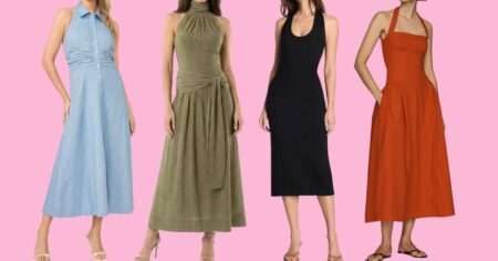 These 17 Halter Neck Dresses Are Beyond Flattering and Perfect for Late Summer Weddings
