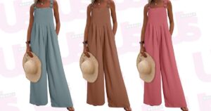 Shoppers Found the Most Chic, Flattering Jumpsuit to Snap Up ‘If You Don’t Have a Flat Tummy’