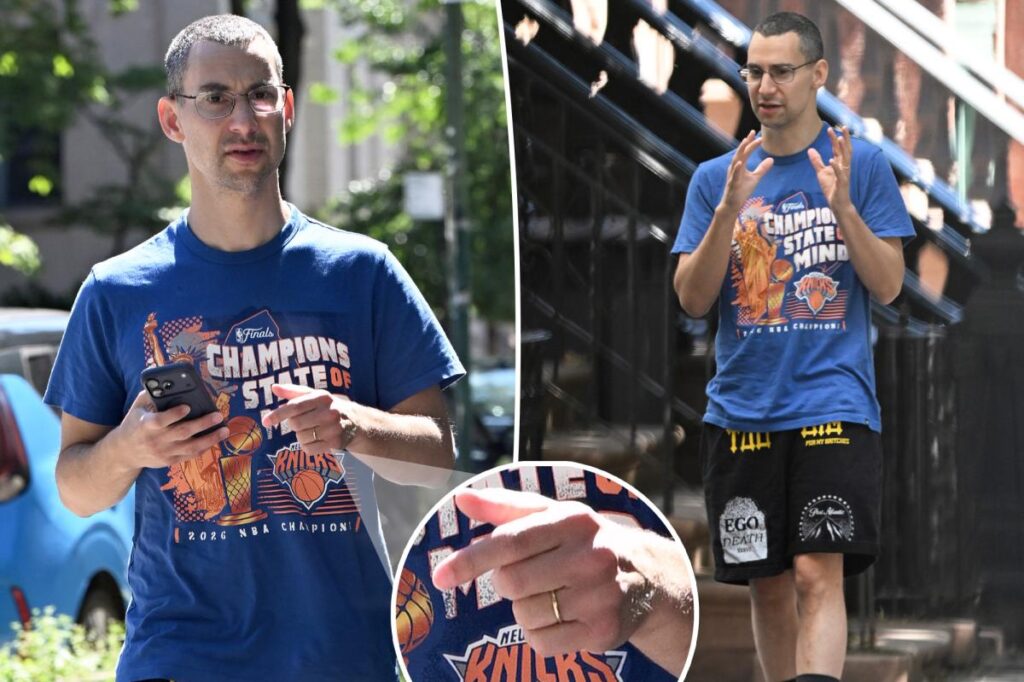 Jack Antonoff still wearing wedding ring after Margaret Qualley split bombshell