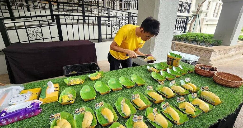 When durian prices crash, Malaysia throws parties