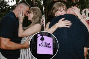 Taylor Swift and Travis Kelce marry in front of A-list pals at extravagant MSG wedding