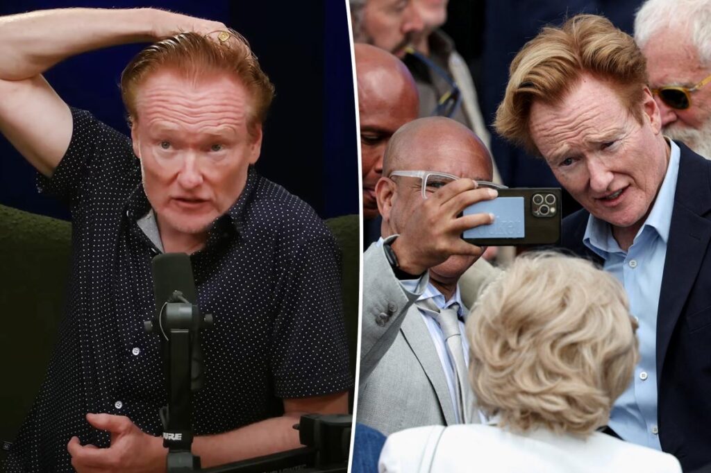 Why Conan O’Brien ditched signature hairstyle for ‘greaseball’ look after fan uproar