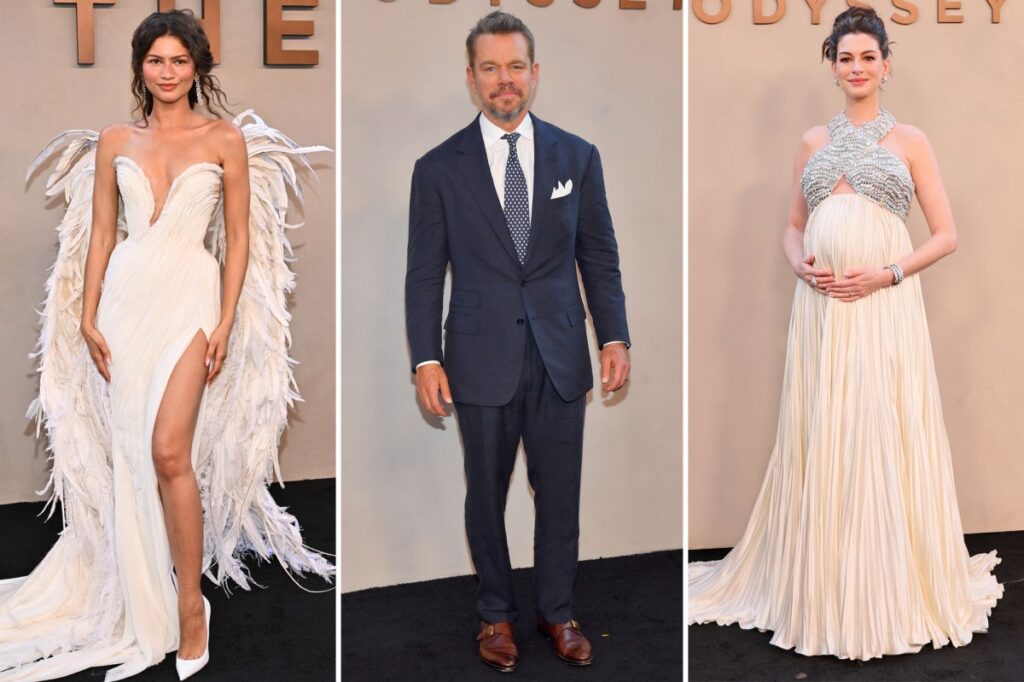 Zendaya, Anne Hathaway, Matt Damon and more