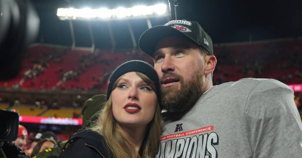 Taylor Swift and Travis Kelce donate $33.6m to charities ahead of wedding