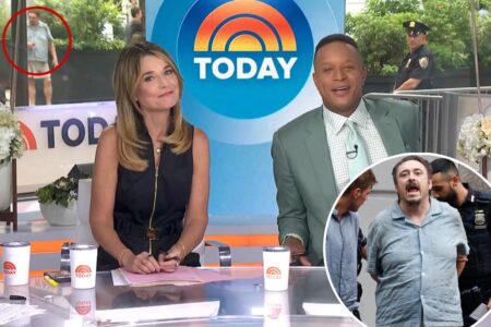 ‘Today’ show intruder spotted on live TV before storming studio