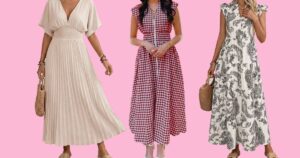 Trust Me, These 13 V-Neck Maxi Dresses All Flatter Big Busts — And No, They’re Not Plunging