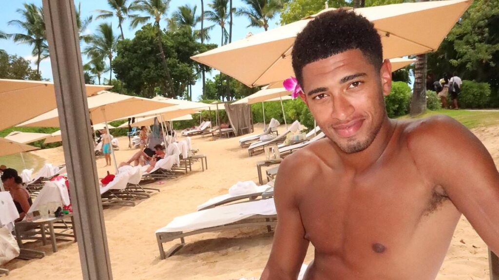 Jude Bellingham embraces his heartthrob status with a slew of thirst trap snaps after earning millions more fans with his heroic World Cup efforts