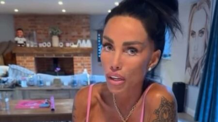 Junior Andre cooks mum Katie Price vast pasta dish while voicing concern for her eating – amid ongoing speculation over dramatic weight loss