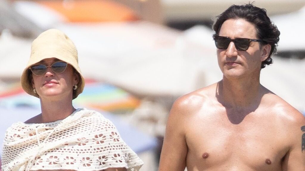 Katy Perry and Justin Trudeau make a splash during PDA-packed beach day in Saint-Tropez… one year into romance