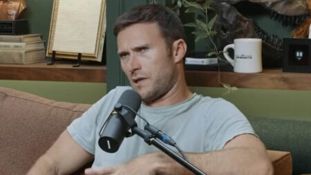 Scott Eastwood reveals A-list star he tried to punch on set before Brad Pitt intervened: ‘I’m going to whoop your a**’