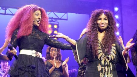 Chaos at Chaka Khan musical as opening night is delayed by 40 minutes before Naga Munchetty walks out at the interval