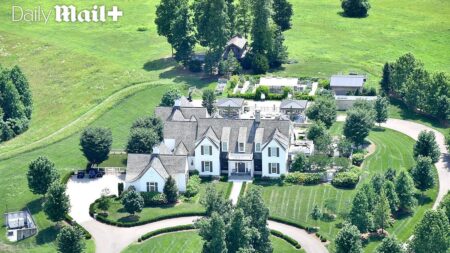 Inside Carrie Underwood’s 400-acre hidden sanctuary: Striking new photos show animals, adventure and natural wonder in country star’s Southern dreamland