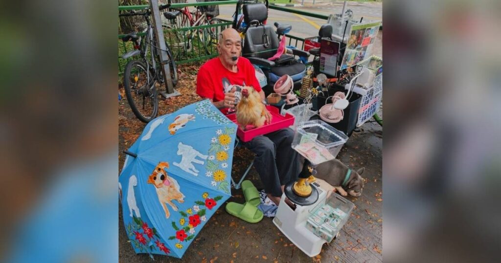This retiree wants to raise $1m for charity by painting umbrellas