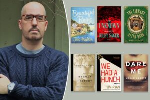 Best-selling author Riley Sager shares his six favorite books