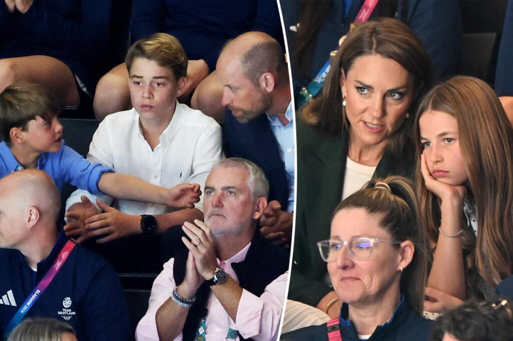 Prince William, Kate Middleton make rare outing with all 3 kids at Commonwealth Games
