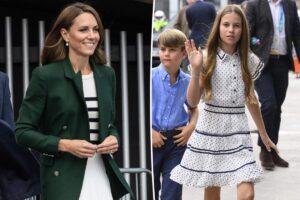 Kate Middleton, Princess Charlotte match in stripes at Commonwealth Games 2026