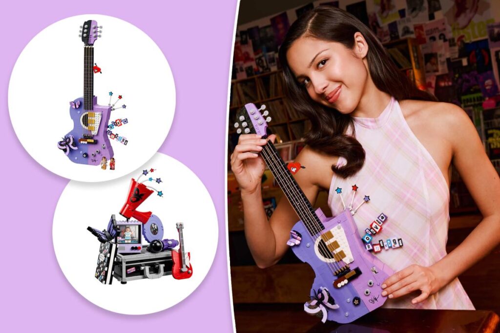 The Olivia Rodrigo LEGO guitar and more sets are available to shop now