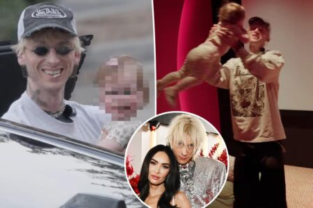 MGK and Megan Fox’s daughter, Saga, makes rare appearance in sweet video