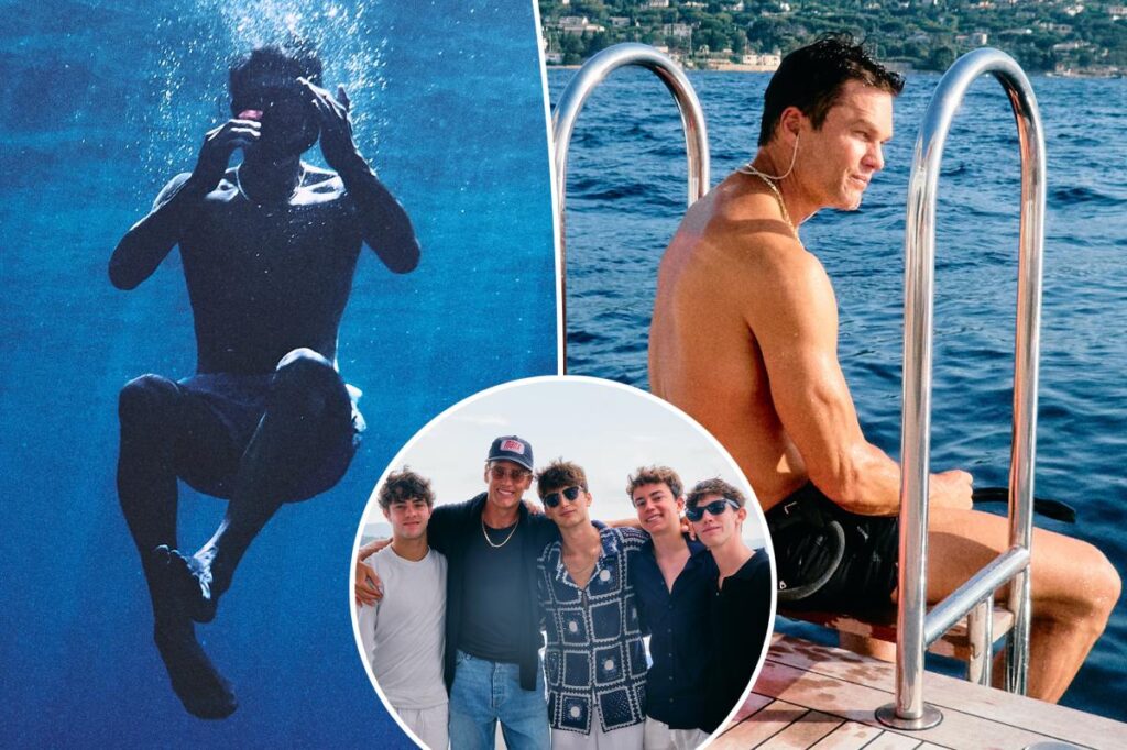 Tom Brady shares inside look at lavish 49th birthday yacht trip with his kids