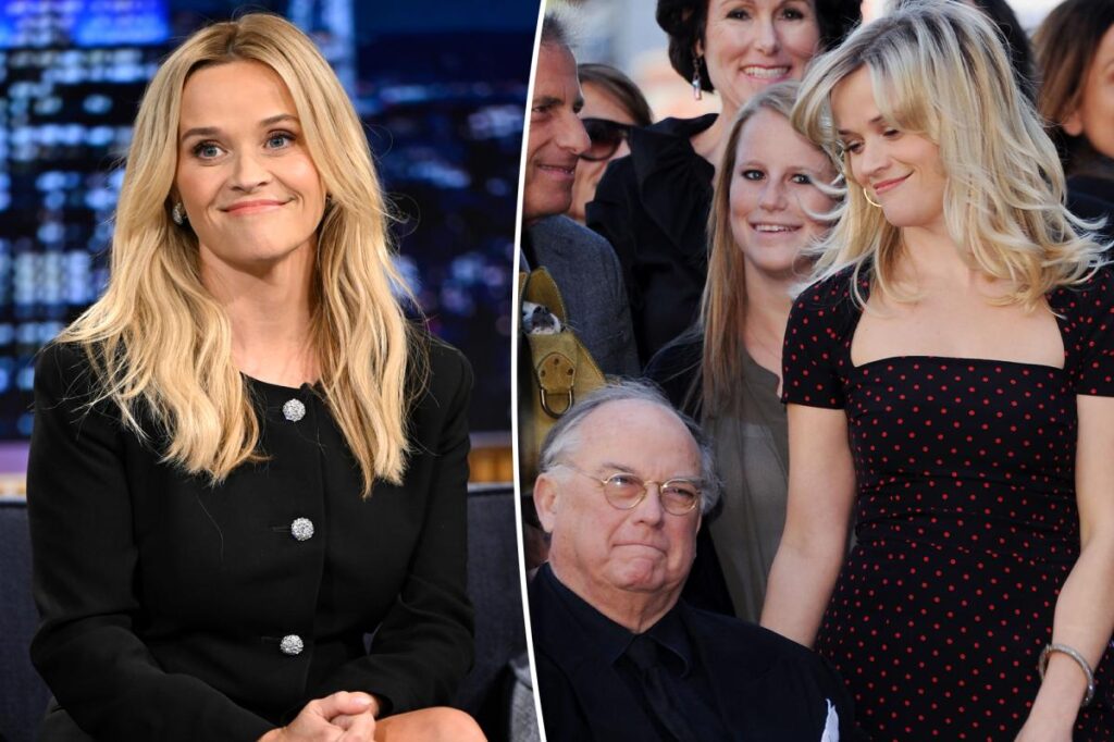 Reese Witherspoon’s father, John, rushed to hospital after being found near pool at Nashville home
