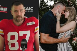 Travis Kelce breaks silence on ‘crazy’ Taylor Swift wedding