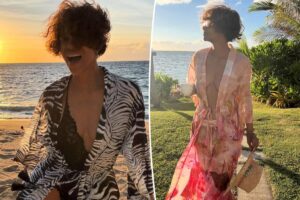 Halle Berry’s Soma swimsuit cover-up is 50% off right now