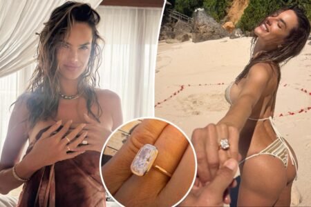 All the details on Alessandra Ambrosio’s engagement ring from Buck Palmer