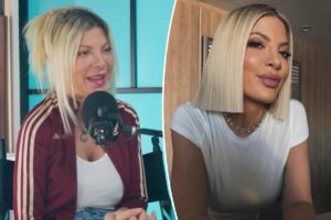 Tori Spelling calls out director who left her ‘shuddering’ on set