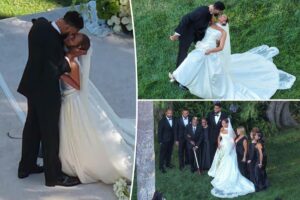 Knicks star Karl-Anthony Towns marries Jordyn Woods in star-studded Malibu wedding