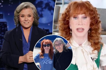 Kathy Griffin ‘hurt’ by longtime pal Rosie O’Donnell’s ‘Jimmy Kimmel’ snub