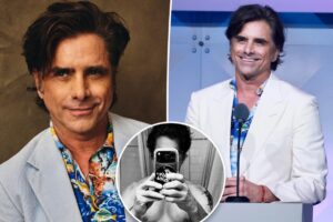 John Stamos celebrates 63rd birthday with shirtless shower selfie