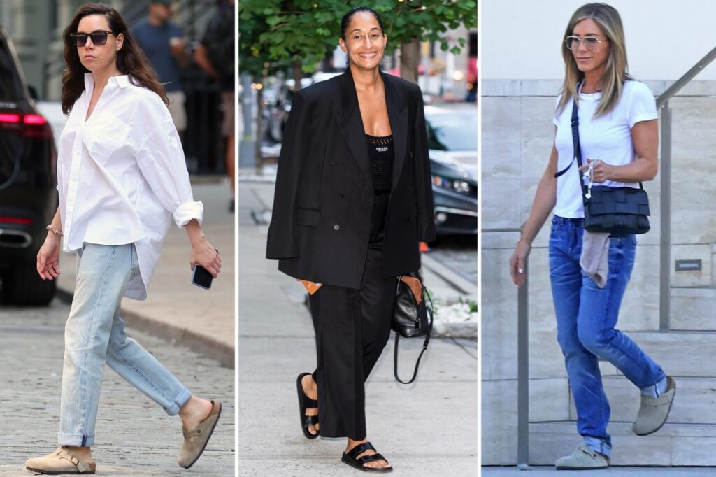 Aubrey Plaza’s Birkenstocks and more classic shoes just went on sale