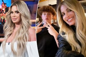 Kim Zolciak speaks out on 15-year-old son KJ Biermann’s ‘deeply troubling’ arrest for sodomy and sexual battery