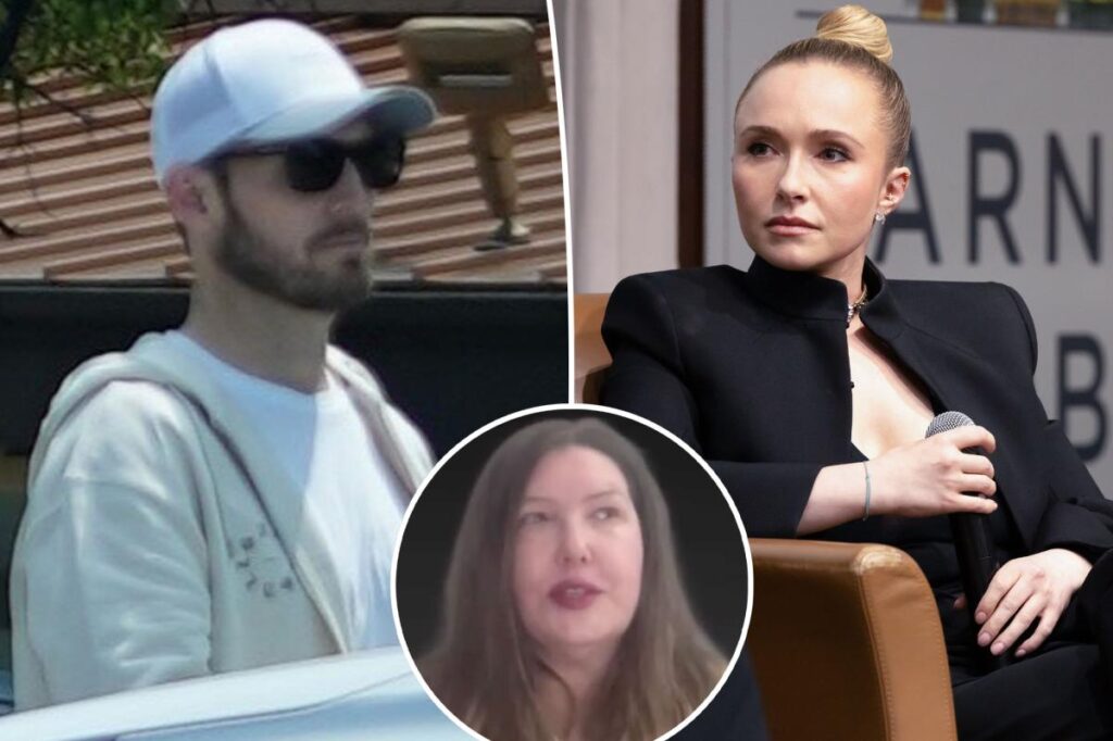 Injured Hayden Panettiere was taken out of LA apartment on gurney twice while living with Brian Hickerson, neighbor claims