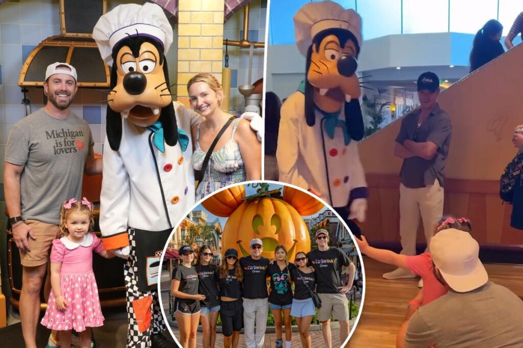 Matt Damon goes incognito at Disneyland during heartwarming moment with Goofy