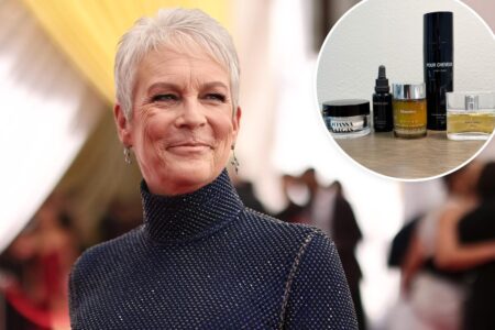 Jamie Lee Curtis uses the Monastary Made Floral Attar that I swear by