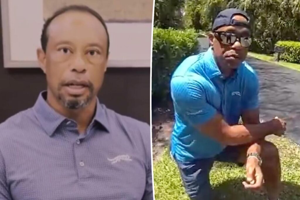 Tiger Woods ‘looks like a shell of his former self’ in rare appearance post-DUI rehab stint