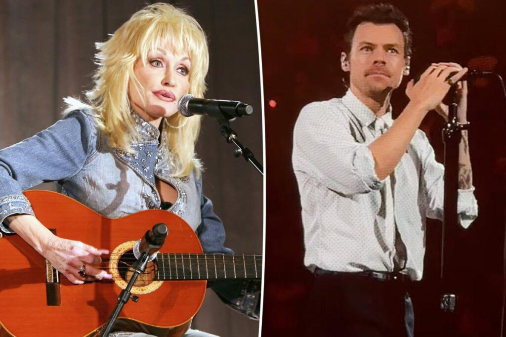 Harry Styles surprises fans with Dolly Parton tribute as he kicks off MSG residency