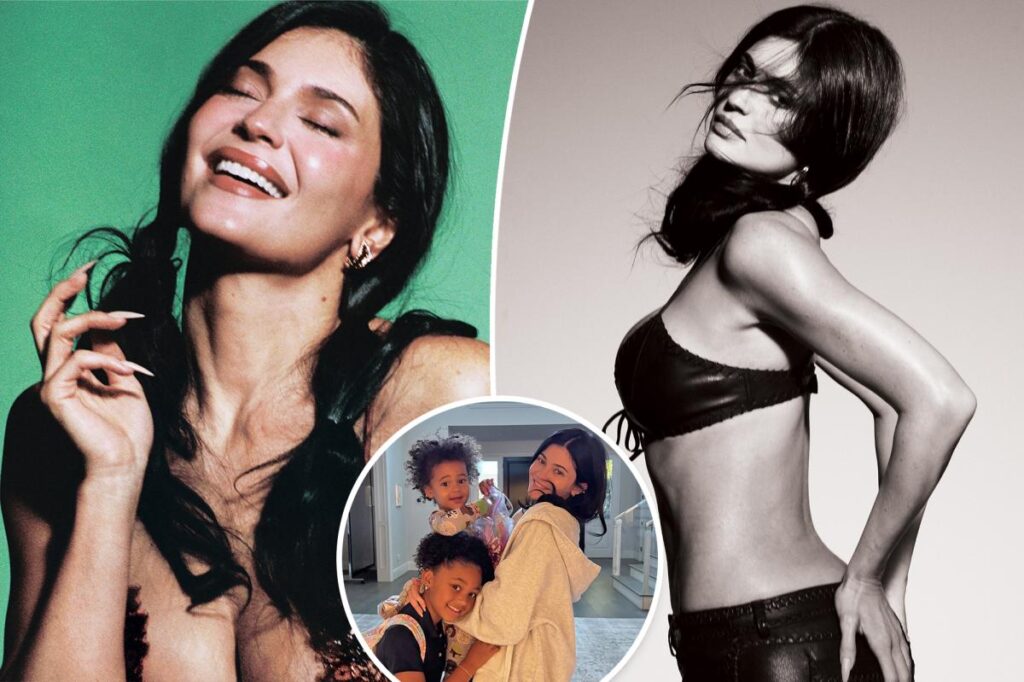 Kylie Jenner strips down in steamy photo shoot, admits she lost her ‘young years’ to motherhood