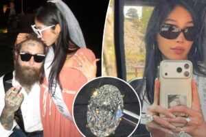 All the details of Christy Lee’s 20-carat diamond engagement ring from Post Malone