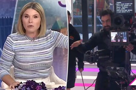 Jenna Bush Hager, Sheinelle Jones react after cameraman suffers accident live on ‘Today’