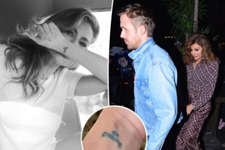 Eva Mendes says tattoo seemingly inspired by Ryan Gosling is the ‘only one I’ve ever wanted’