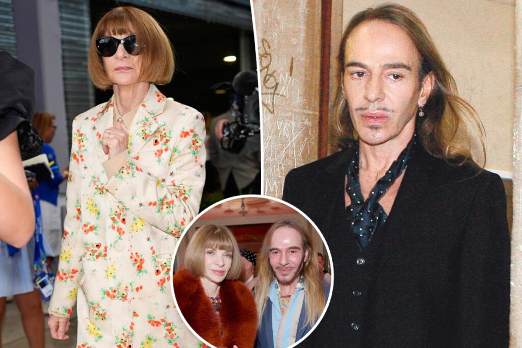 Anna Wintour’s ‘mortified’ employees ‘whispering behind her back’ over John Galliano Met Gala 2027 scandal