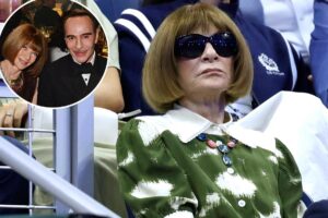 Anna Wintour looks downcast during US Open appearance hours after John Galliano Met Gala drama