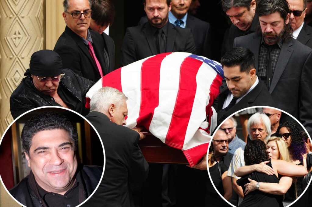 ‘Sopranos’ star Vincent Pastore honored as ‘one of kind’ by daughter, Stevie van Zandt in touching funeral tributes