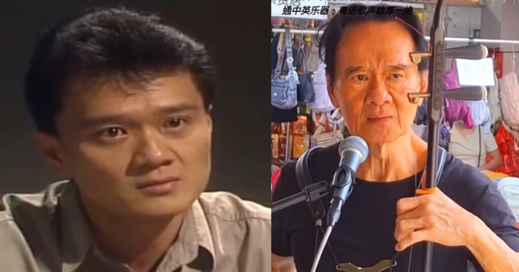 Local former actor Li Jianhan, who starred in The Awakening, spotted busking at market, Entertainment News